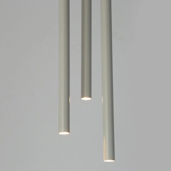 Lampa wisząca SOPEL 3 koło szary beż 41198 Sigma
