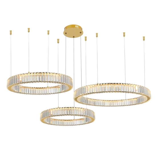 Lampa wisząca kryształowa SPARK AZ5794 144W/3000K AZZARDO