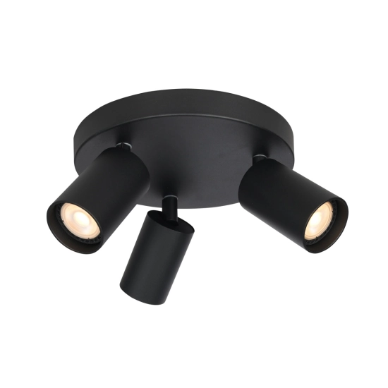 Plafon Nesto SPL-23436-3R-BK Italux