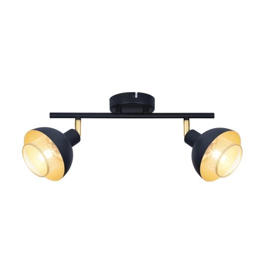 Listwa oświetleniowa Savio SPL-27357-2-BK-GD Italux