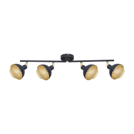 Listwa oświetleniowa Savio SPL-27357-4-BK-GD Italux