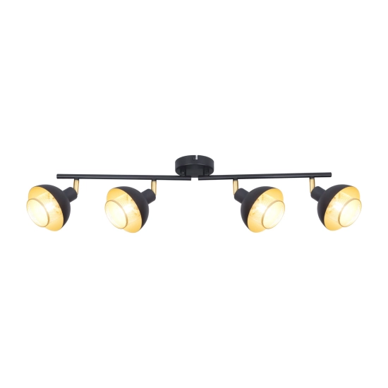 Listwa oświetleniowa Savio SPL-27357-4-BK-GD Italux