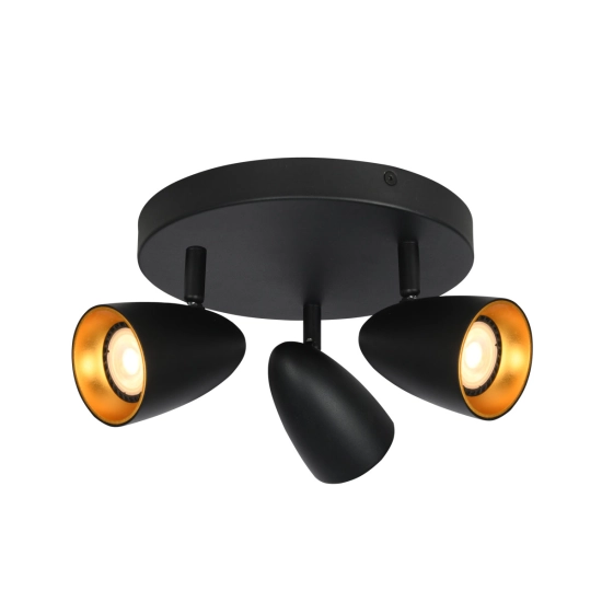 Spot Tino SPL-36748-3R-BK-GD Italux
