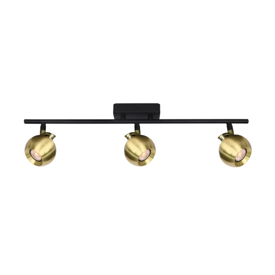 Listwa oświetleniowa Lafin SPL-45379-3R-BK-GD Italux