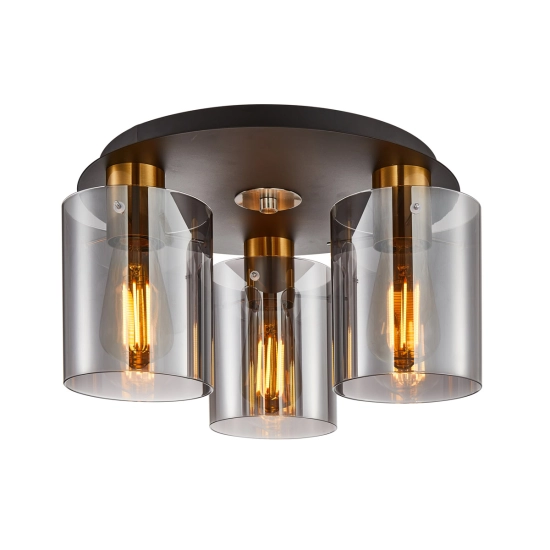 Plafon Sardo SPL-5581-3SC-BRO-SG Italux