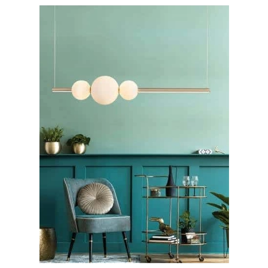 Lampa wisząca Sandra 3 DIMM (gold) AZ4427 AZZARDO