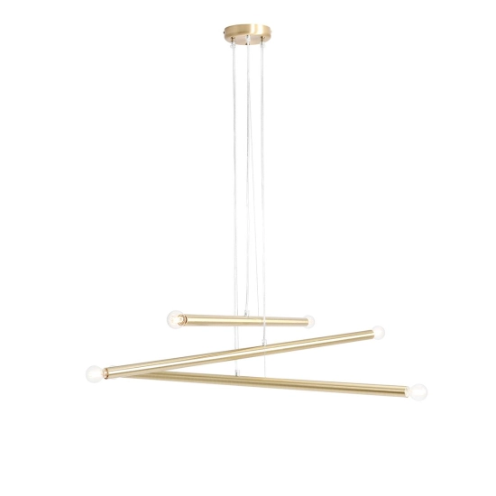 LAMPA WISZĄCA TUBO 6 BRASS 1072K40 ALDEX - zdjęcie produktu