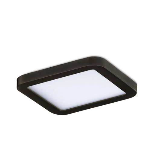 Oprawa podtynkowa Slim 15 Square 4000K IP44 (black) AZ4377 AZZARDO