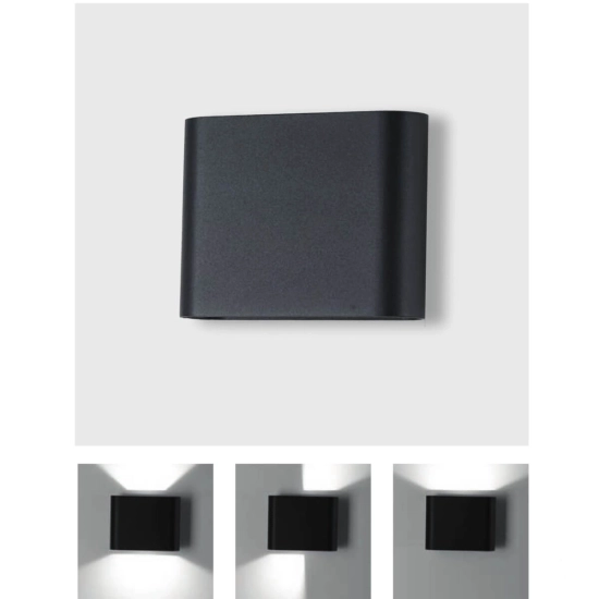 Kinkiet Svala AZ5856 LED 6W 3000-4000K IP54 ciemny szary AZZARDO