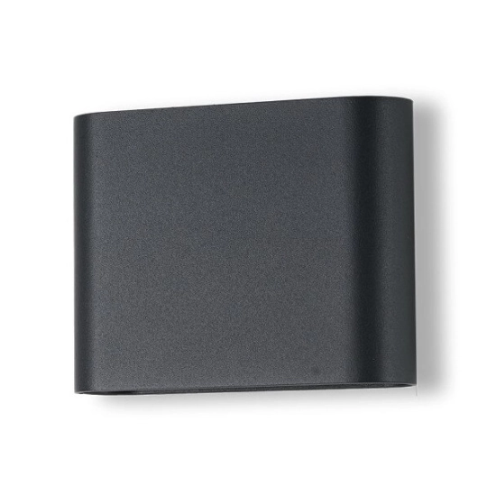 Kinkiet Svala AZ5856 LED 6W 3000-4000K IP54 ciemny szary AZZARDO