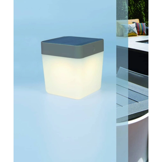 kinkiecik.pl Lampa stojąca TABLE CUBE 6908001337 IP54 LUTEC