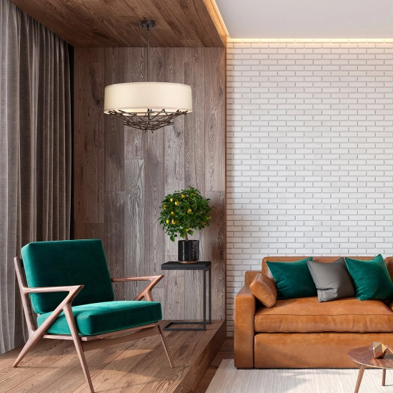 Lampa wisząca Taiko – 4 źródła światła TAIKO-4P Elstead Lighting