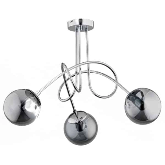 kinkiecik.pl Nowoczesna lampa sufitowa TANGO GLASS 3 PŁ 61093 ALFA