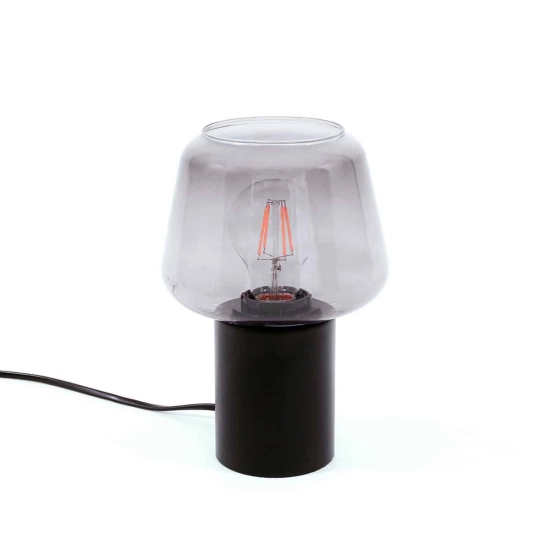 Lampa stołowa Romio TB-3332-1S-BK+SG ITALUX - zdjęcie produktu
