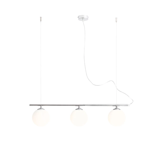 LAMPA WISZĄCĄ BERYL GLASS 3 CHROM 1006E_4 ALDEX - zdjęcie dodatkowe 1
