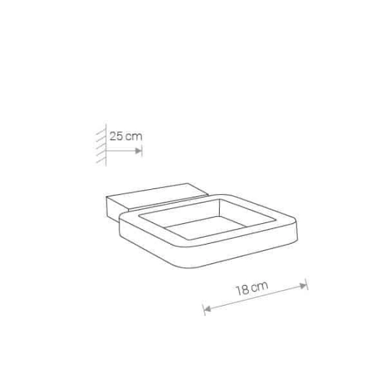 Lampa ogrodowa THIKA LED B 9120 Nowodvorski IP54 - zdjęcie dodatkowe 1