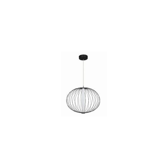 kinkiecik.pl Lampa wisząca czarna 3000K TREVISO LP-798/1P S3 BK LIGHT PRESTIGE