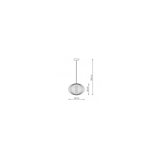 kinkiecik.pl Lampa wisząca czarna 3000K TREVISO LP-798/1P S3 BK LIGHT PRESTIGE