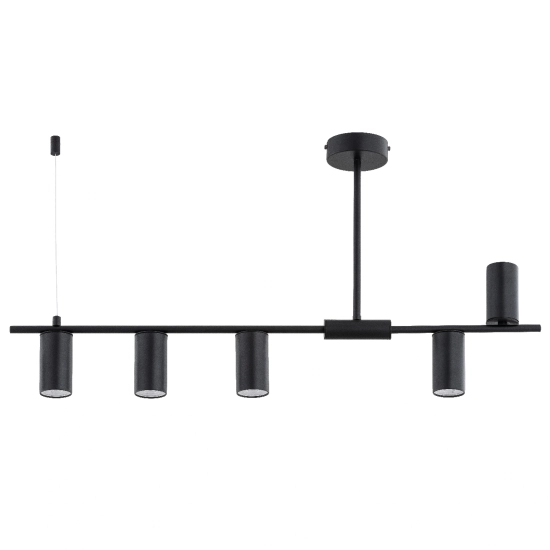 Lampa sufitowa URANOS CZARNA 5xGU10 85cm 63314 ALFA