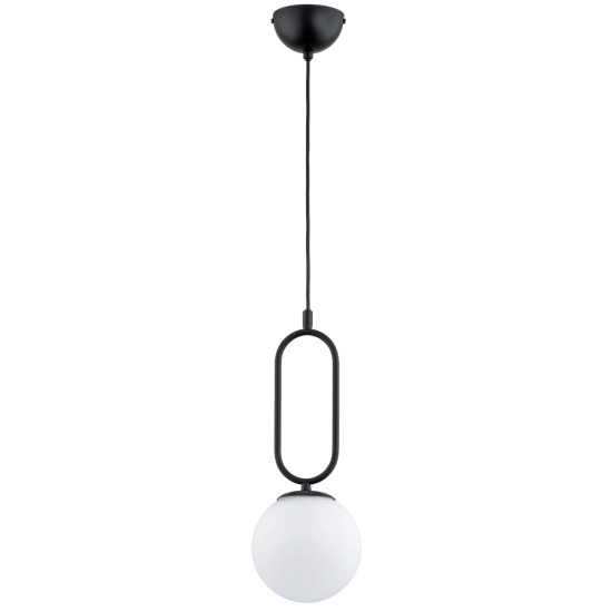 Lampa wisząca VAVIL CZARNO-BIAŁA 1xE14 15cm 61231 ALFA