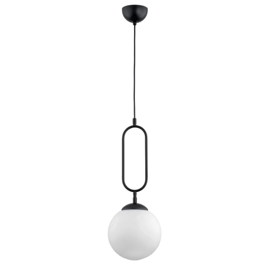Lampa wisząca VAVIL CZARNO-BIAŁA 1xE27 20cm 61233 ALFA