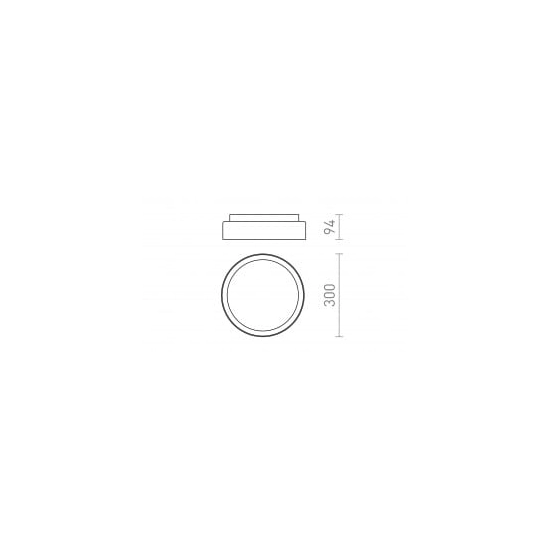 kinkiecik.pl VENICE LED 30 sufitowa szkło przezroczyste/szkło opalowe/chrom 230V LED 12W IP44 3000K R13685 Rendl light studio