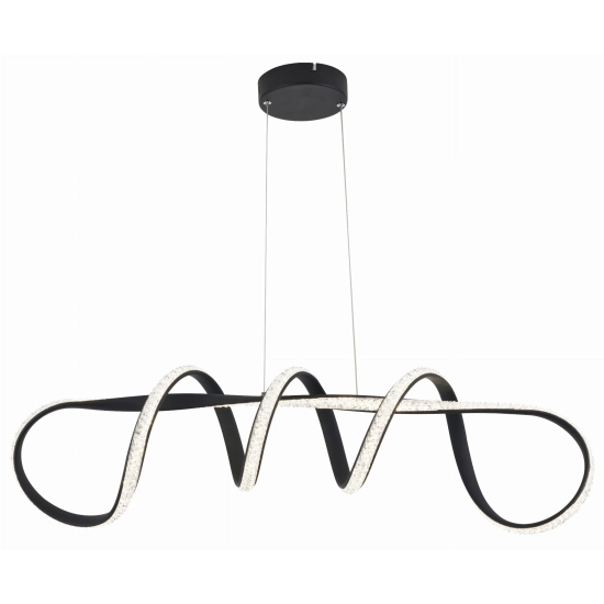Vesper - lampa wisząca LED czarna. 343101-30 REALITY