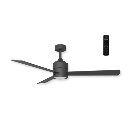 Wentylator z pilotem Vinca CCT + Remote Control (black/black) AZ4452 AZZARDO