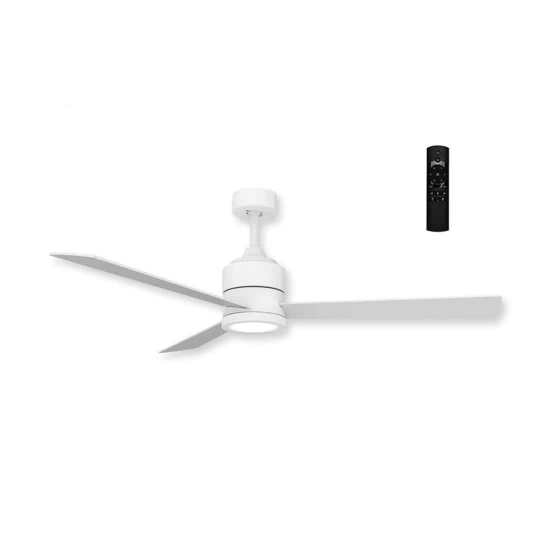 Wentylator z pilotem Vinca CCT + Remote Control (white/white) AZ4453 AZZARDO