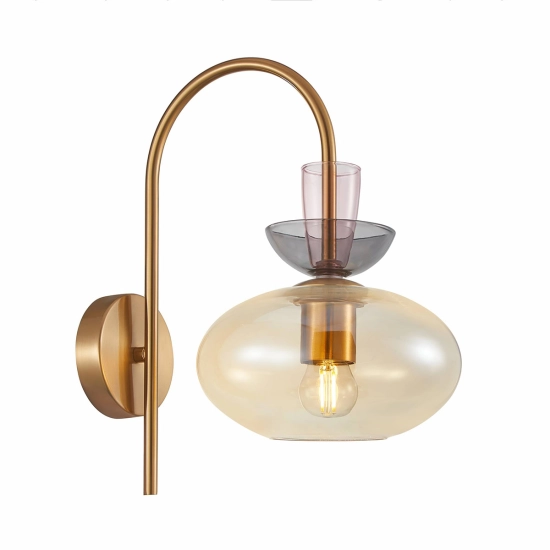 Kinkiet Fanda WL-31882-1-GD-AMB ITALUX