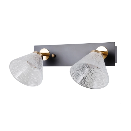 Kinkiet Orella WL-34393-2-BK-HBR Italux