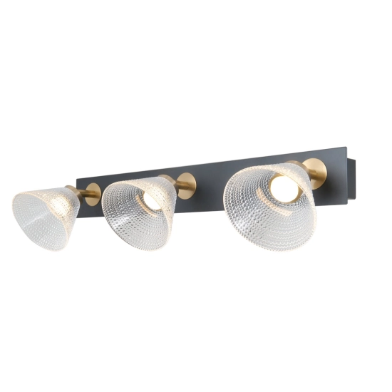 Kinkiet Orella WL-34393-3-BK-HBR Italux