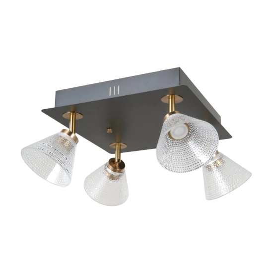 Plafon Orella WL-34393-4S-BK-HBR Italux