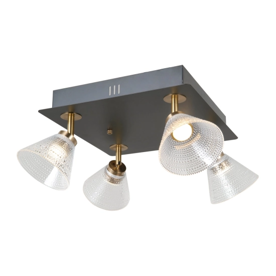Plafon Orella WL-34393-4S-BK-HBR Italux