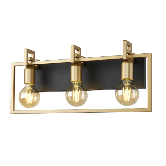 kinkiecik.pl Kinkiet Primero WL-44003-3-BK-GD ITALUX
