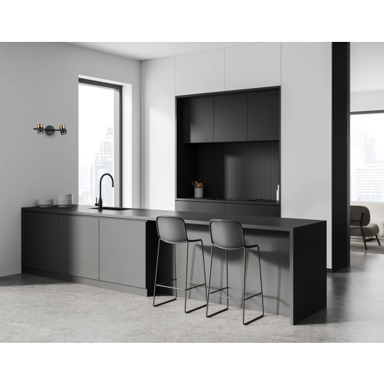 Kinkiet Elice WL-58892-2-BK-BRO Italux - zdjęcie 3