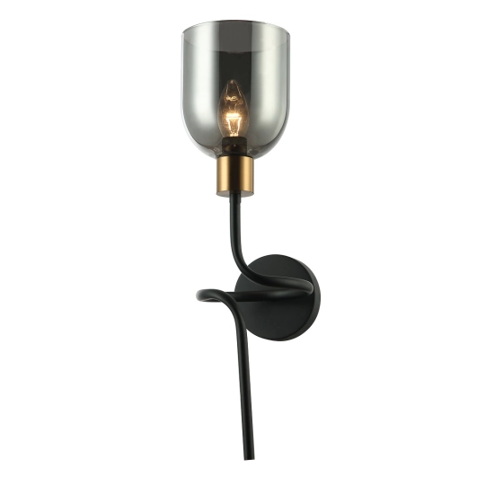 kinkiecik.pl Kinkiet Servio WL-66892-1A-BK-SG ITALUX
