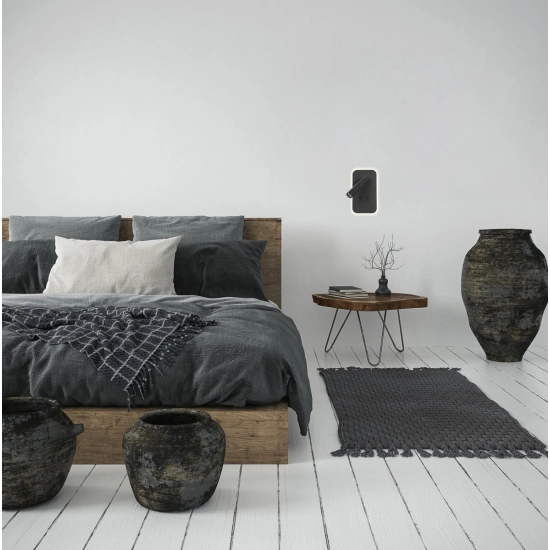 Kinkiet Doria WL-83957-1-BK Italux - zdjęcie 3