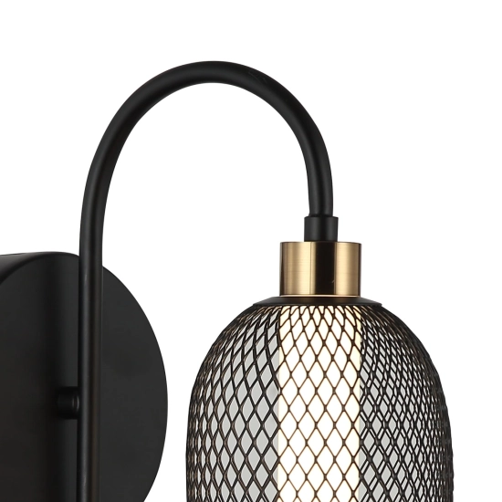 Kinkiet Marco WL-84283-1-BK Italux