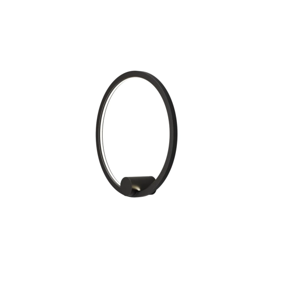 Kinkiet Ringa S 1xLED czarny WL0116-S-BK yaskr