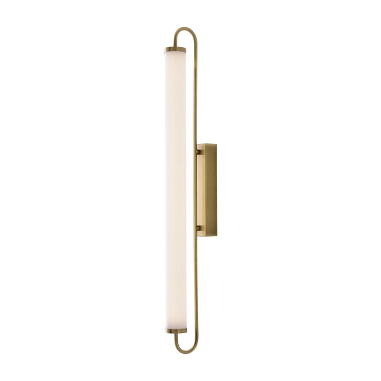 Kinkiet Olendria 1xLED IP 44 złoty WL0119-L yaskr