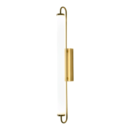 Kinkiet Olendria 1xLED IP 44 złoty WL0119-L yaskr