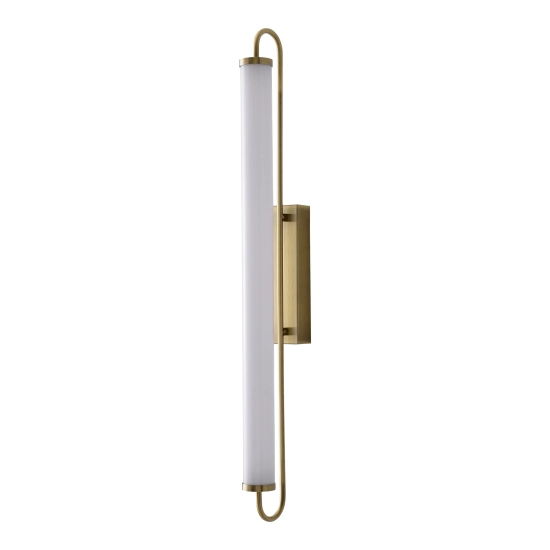Kinkiet Olendria 1xLED IP 44 złoty WL0119-L yaskr