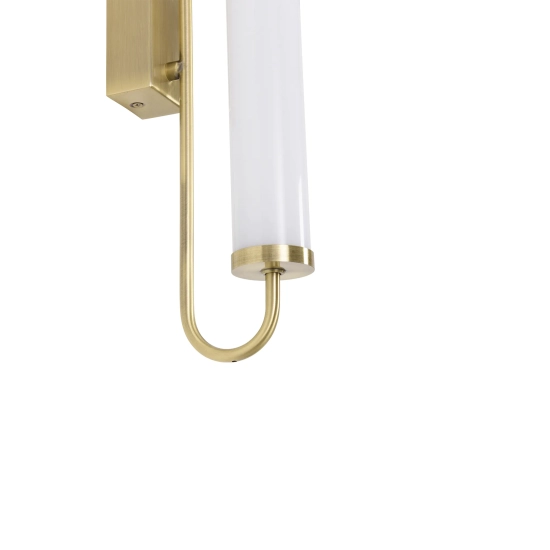 Kinkiet Olendria 1xLED IP 44 złoty WL0119-M yaskr