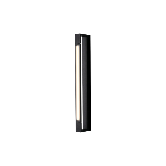 Kinkiet Flexia 1xLED IP 44 czarny WL0121-M-BK yaskr
