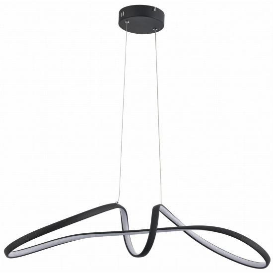 Weva - lampa wisząca LED czarny mat 343501-30 REALITY