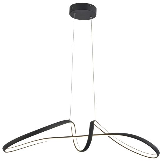 Weva - lampa wisząca LED czarny mat 343501-30 REALITY