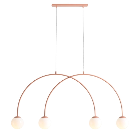 LAMPA WISZĄCA UNA 4 CORAL S 1116L11_S Aldex - zdjęcie produktu
