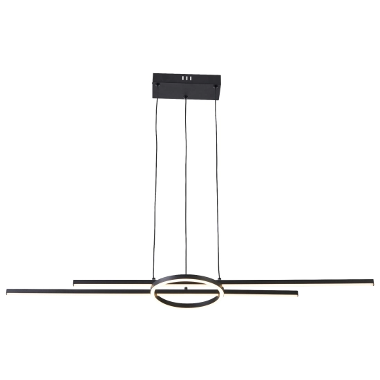 Lampa wisząca Ledowa czarna Xandra 342801-30 REALITY