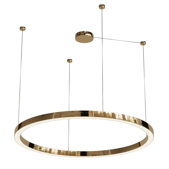 Żyrandol Aurum L 1xLED złoty PL0116-130 yaskr